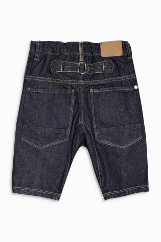Dark Wash Denim Shorts (3-16mths)
